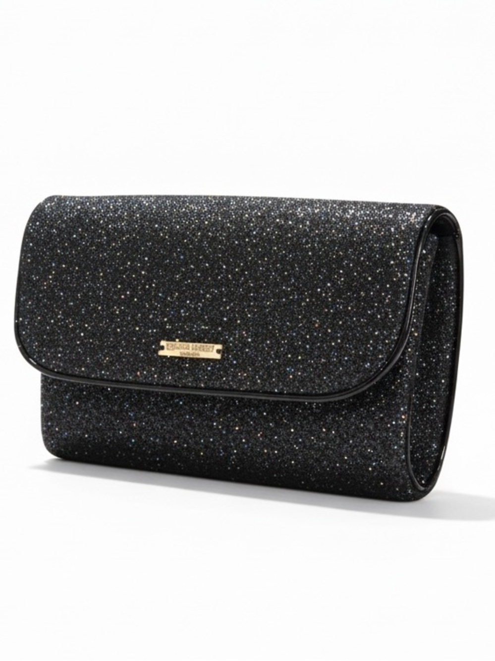 Giorgio Armani Parfums Sparkle Evening Clutch - Black Glitter